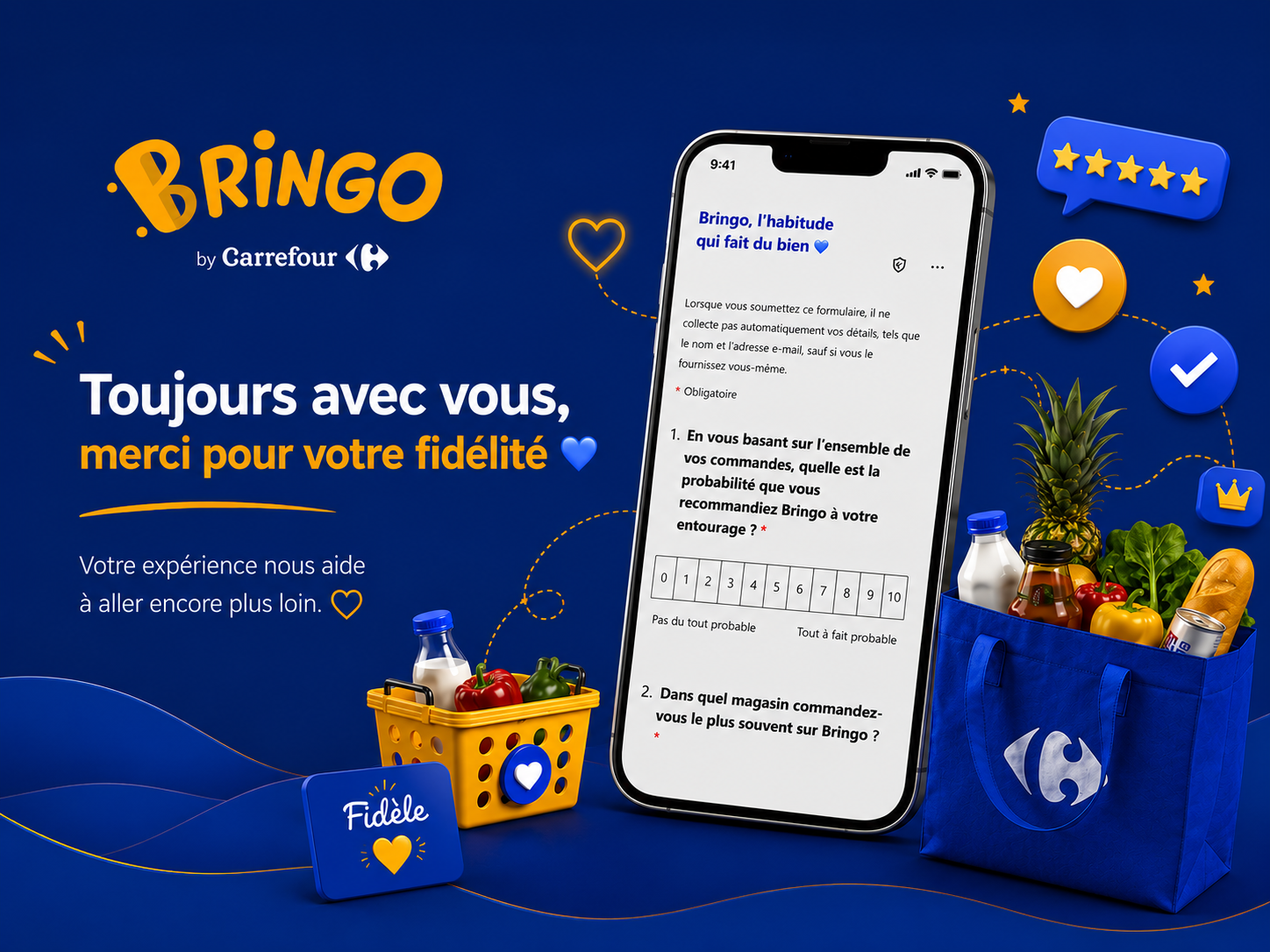 Bringo remercie ses clients pour leur fidélité